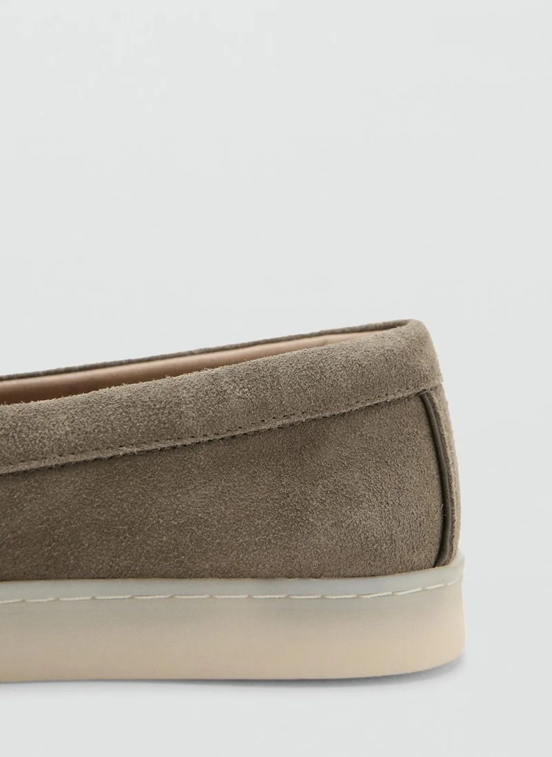 Mango Man  Split leather shoes for Men | Best Price UAE